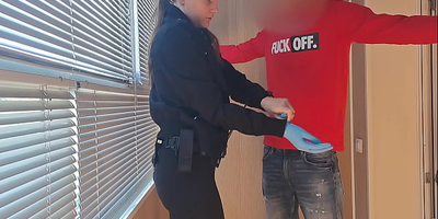 Submissive Grustina Nectaria gets ridden together with fucked hard take airport mainstay